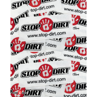 Nášivka STOP-DIRT 300x136
